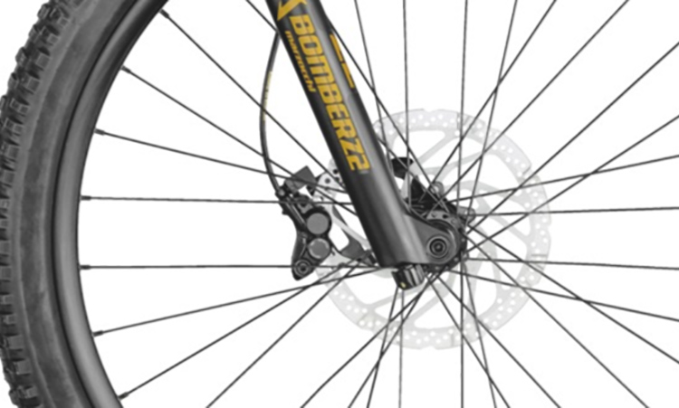 Фотография Велосипед Bergamont E-Contrail Pro 29" (2021) 2021 Желто-черный 7