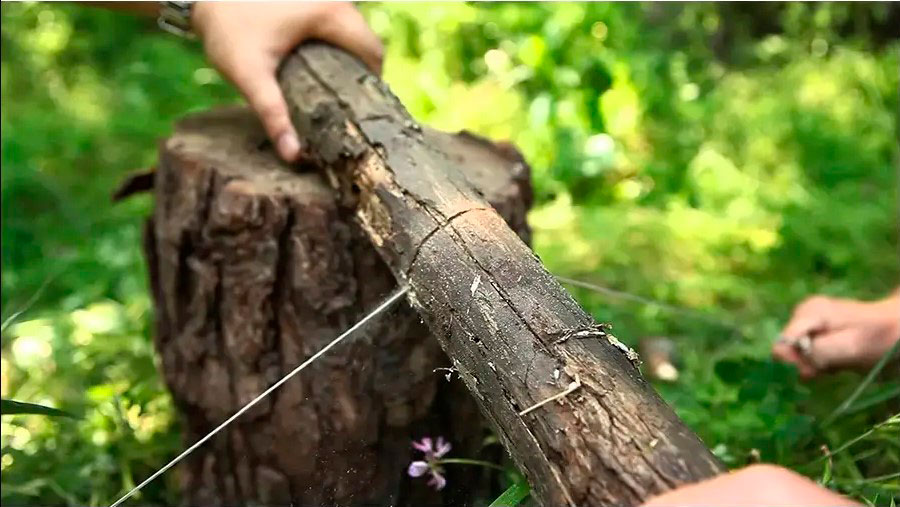 Пила AceCamp Pocket Survival Wire Saw 2