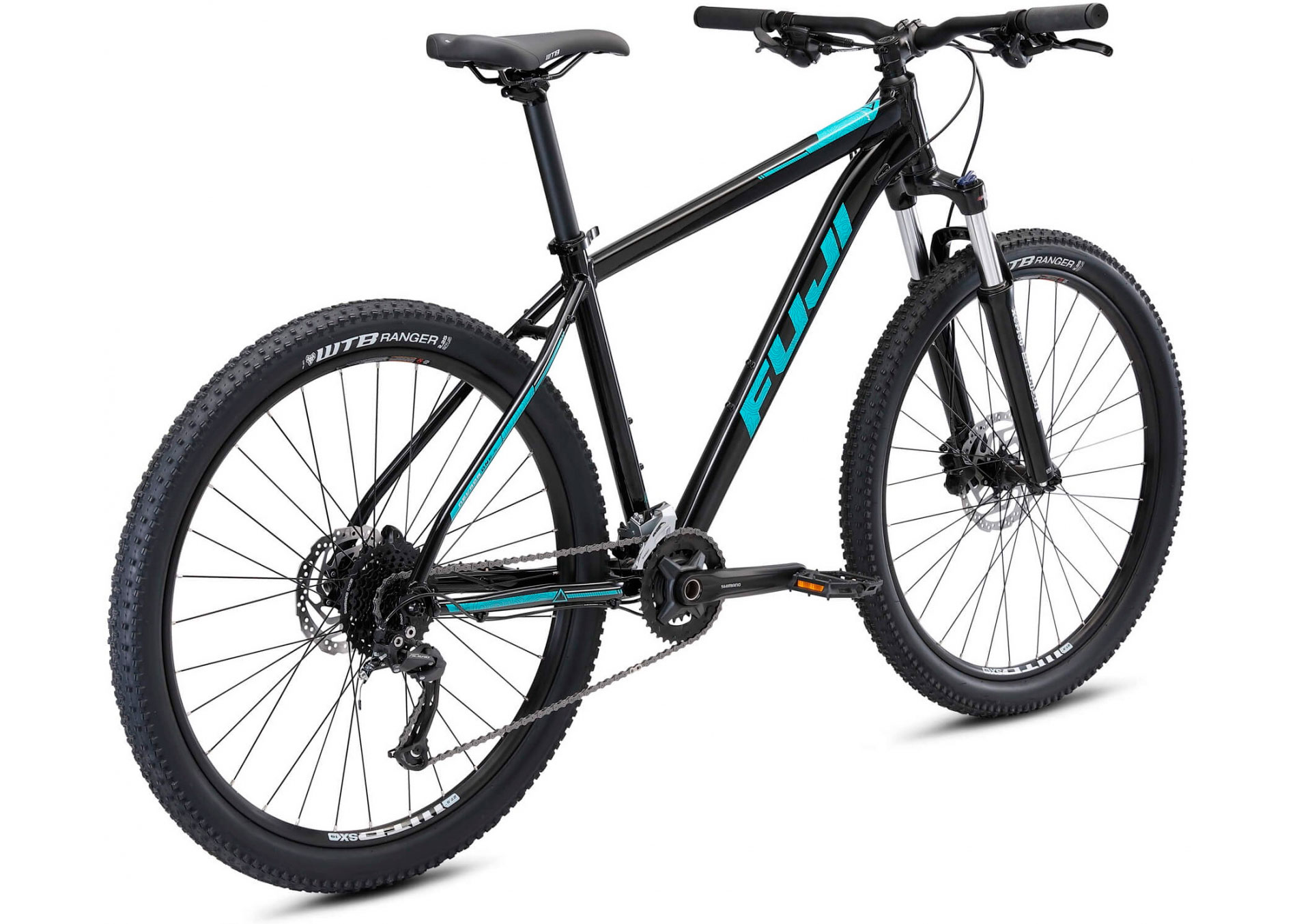 Велосипед Fuji NEVADA 1.5 27,5 размер XS рама 13 2021 BLACK 2