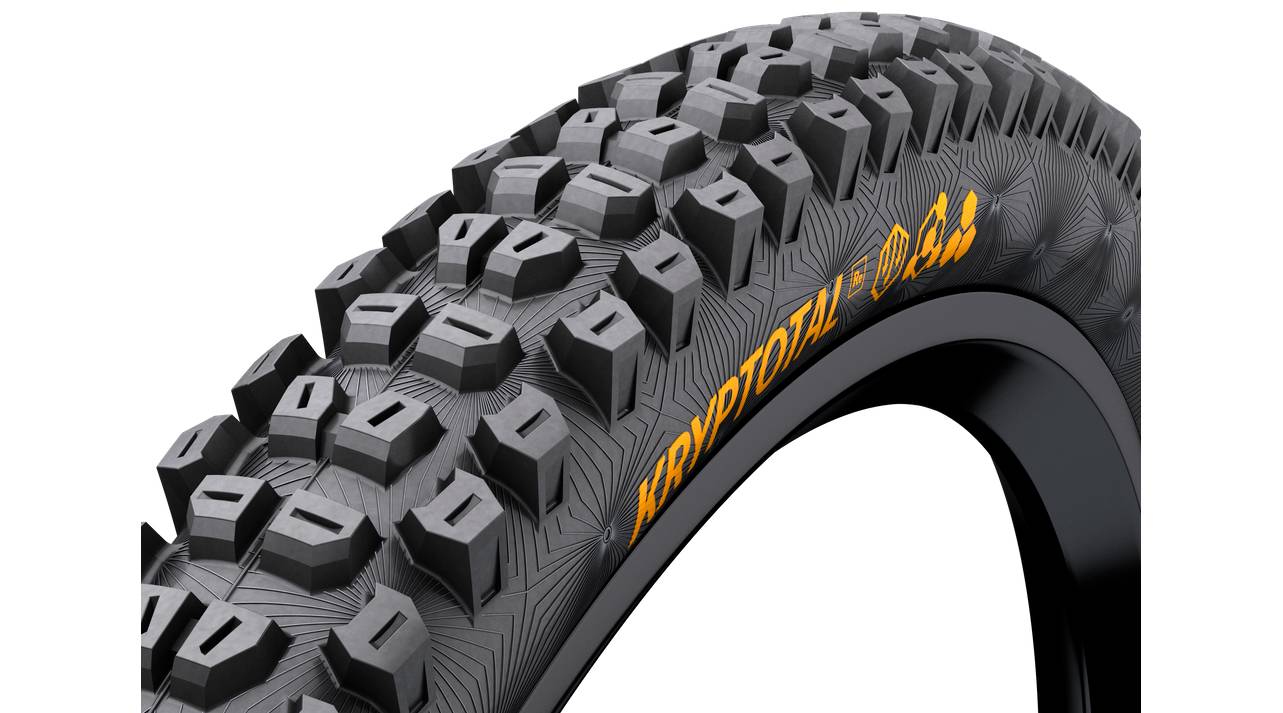 Покрышка бескамерная Continental Kryptotal-R 29 x 2.4 Soft Enduro, складная TR, Черная 2