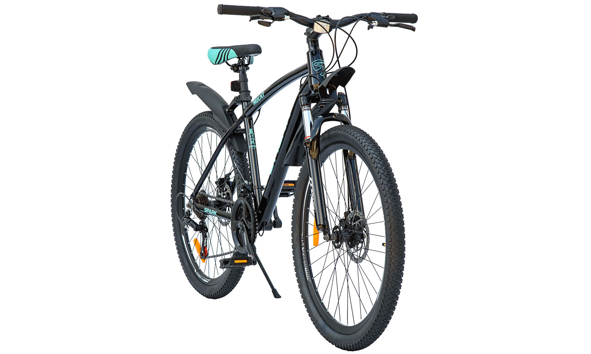 Велосипед SPARK MOUNT 26", размер M, рама 17", год 2025, черный 5 Велосипед SPARK MOUNT 26", размер M, рама 17", год 2025, черный 5