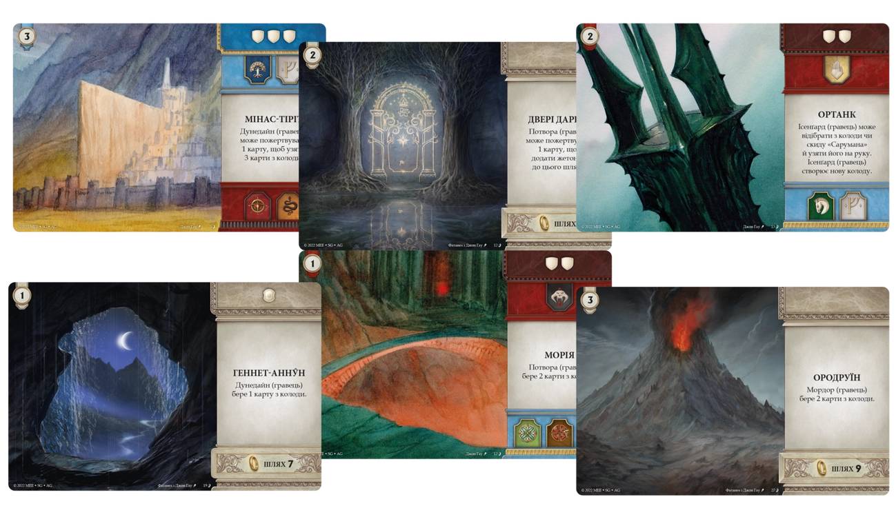 Настільна гра Війна Персня. Карткова гра (War of the Ring) 5