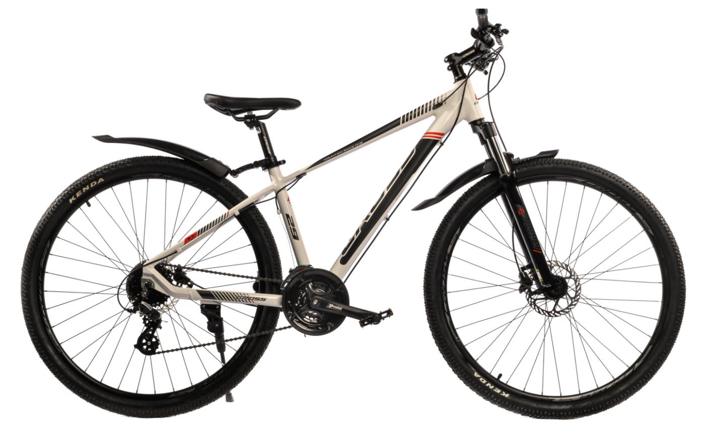 Фотография Велосипед Cross Scorpion 29" размер S рама 16 2022 Белый-Чёрный