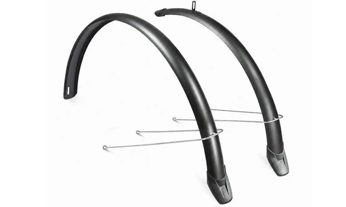 Крылья Eurofender Ecotech для колес 28", ширина 58 мм, чёрные Крылья Eurofender Ecotech для колес 28", ширина 58 мм, чёрные