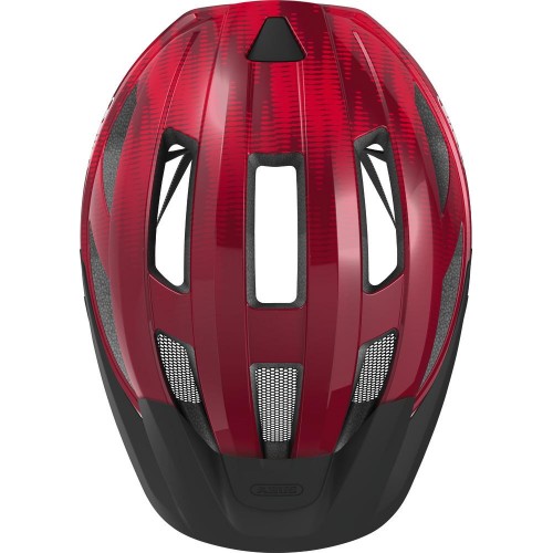 Фотография Шлем велосипедный Abus Macator размер L (58-62 см), Красный 3