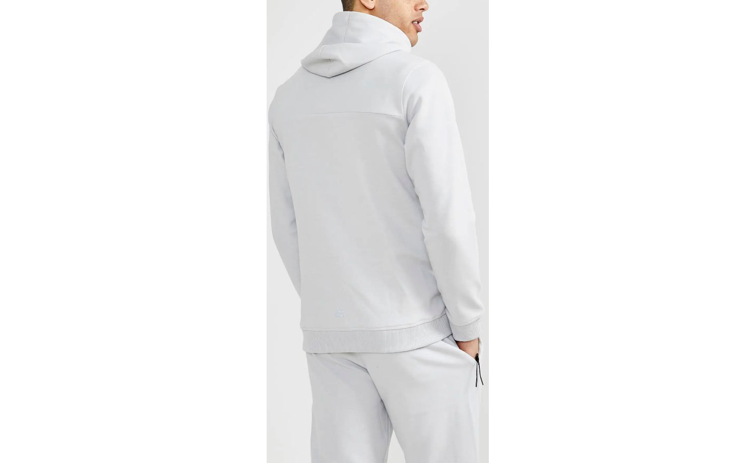 Кофта CraftIcon Zip Hood мужская, размер M, сезон AW 20, белый 4