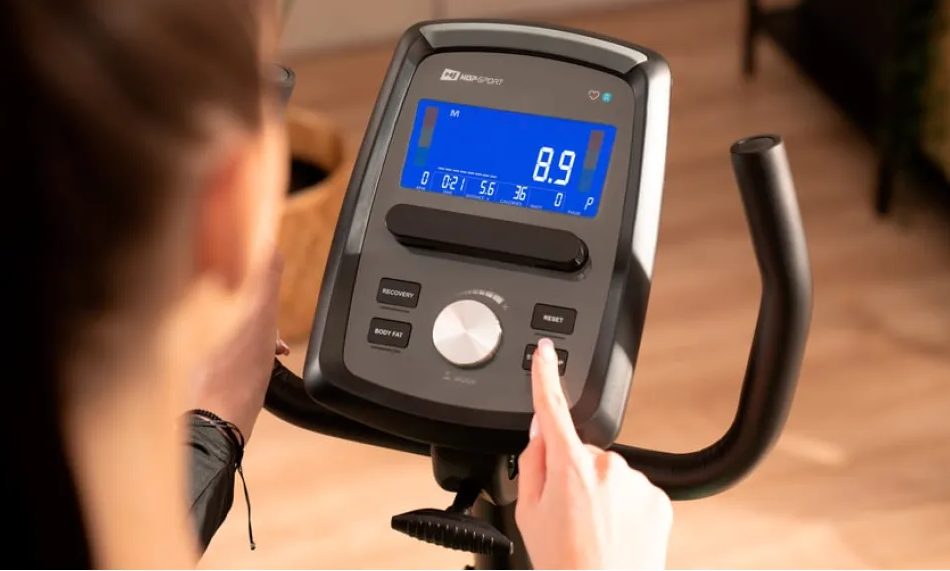 Горизонтальний велотренажер Hop-Sport HS-120L Ravel чорний 12