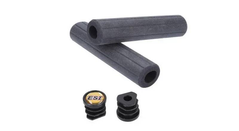 Гріпси ESI Ribbed Extra Chunky Black Silicone Bicycle Grips Гріпси ESI Ribbed Extra Chunky Black Silicone Bicycle Grips