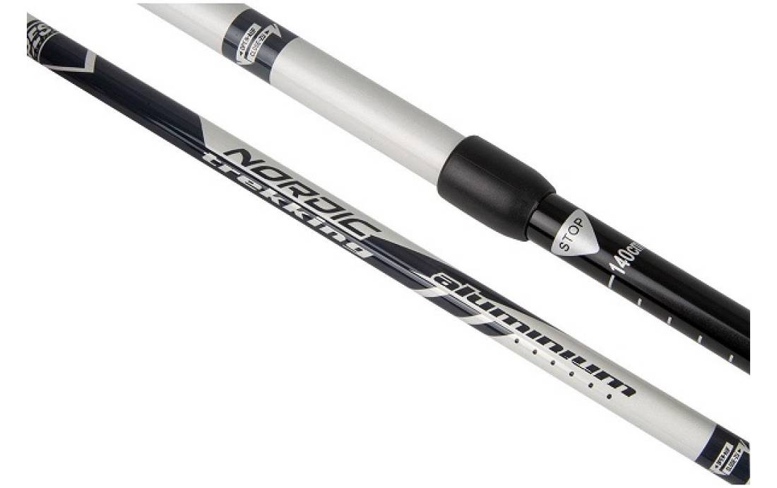 Палиці для скандинавської ходьби Best Sporting Classic 84 - 140см, сірий 5