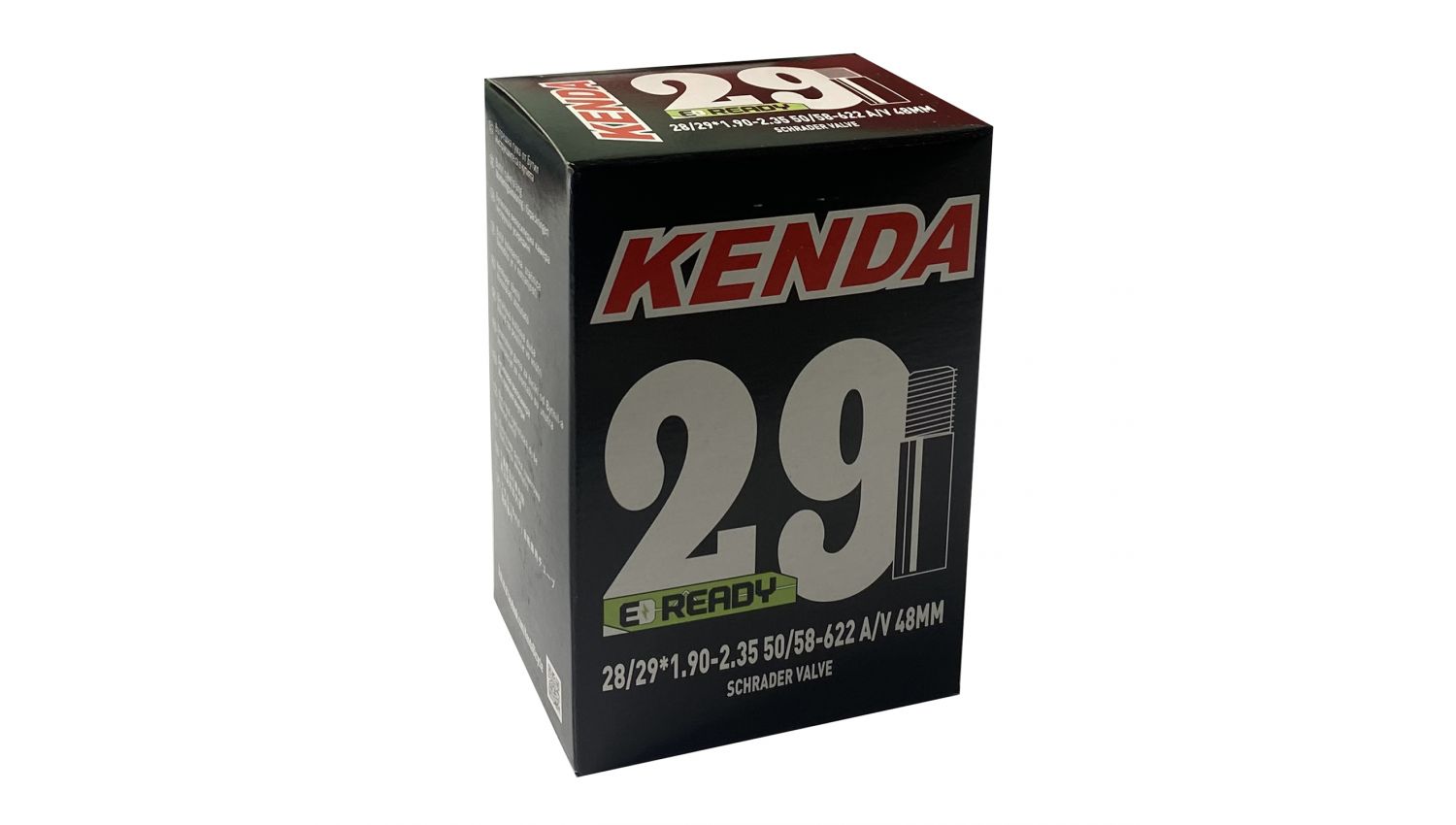 Фотографія Камера KENDA 28/29x1.90-2.35, A/V-48мм, 50/58-622, у коробці