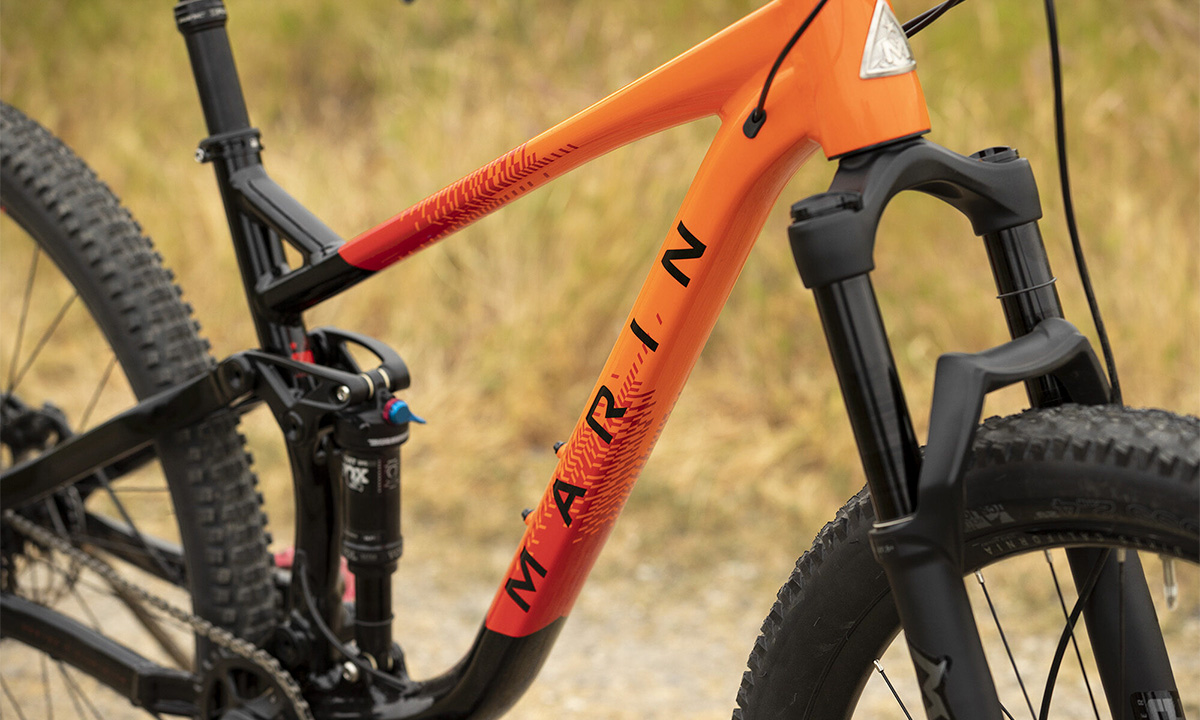 Велосипед Marin RIFT ZONE 3 29" (2021) 2021 Оранжево-черный 3