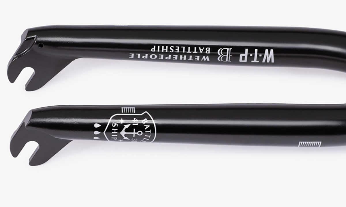 Вилка WeThePeople BATTLESHIP 24mm brakeless 1 1/8" 20" 10mm чорна 3
