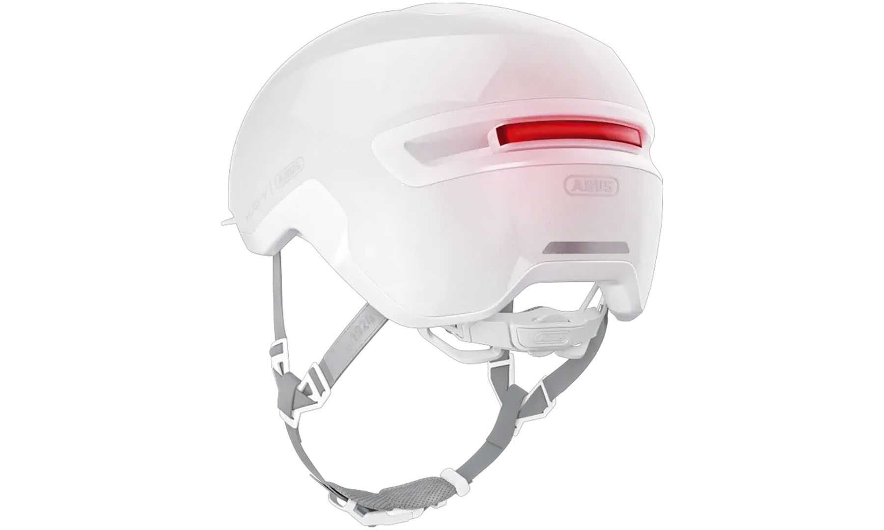 Велошлем ABUS HUD-Y puristic, размер M (54-58 см), белый 4