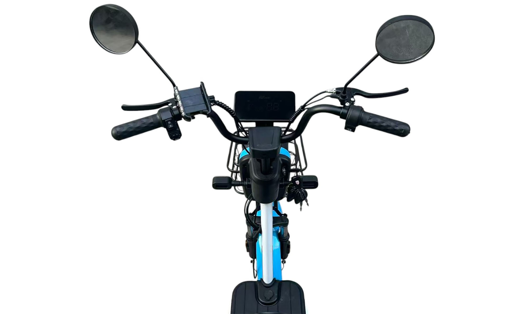 Велосипед з електромотором SPARK BLOOM 14", 48V/400W/12Ah, рік 2026, Синій 2 Велосипед з електромотором SPARK BLOOM 14", 48V/400W/12Ah, рік 2026, Синій 2