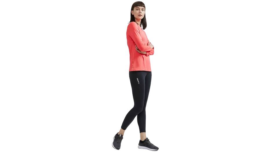 Тайтсы Craft ADV Essence High Waist Tights женские, размер XS, сезон SS 20, черный 7