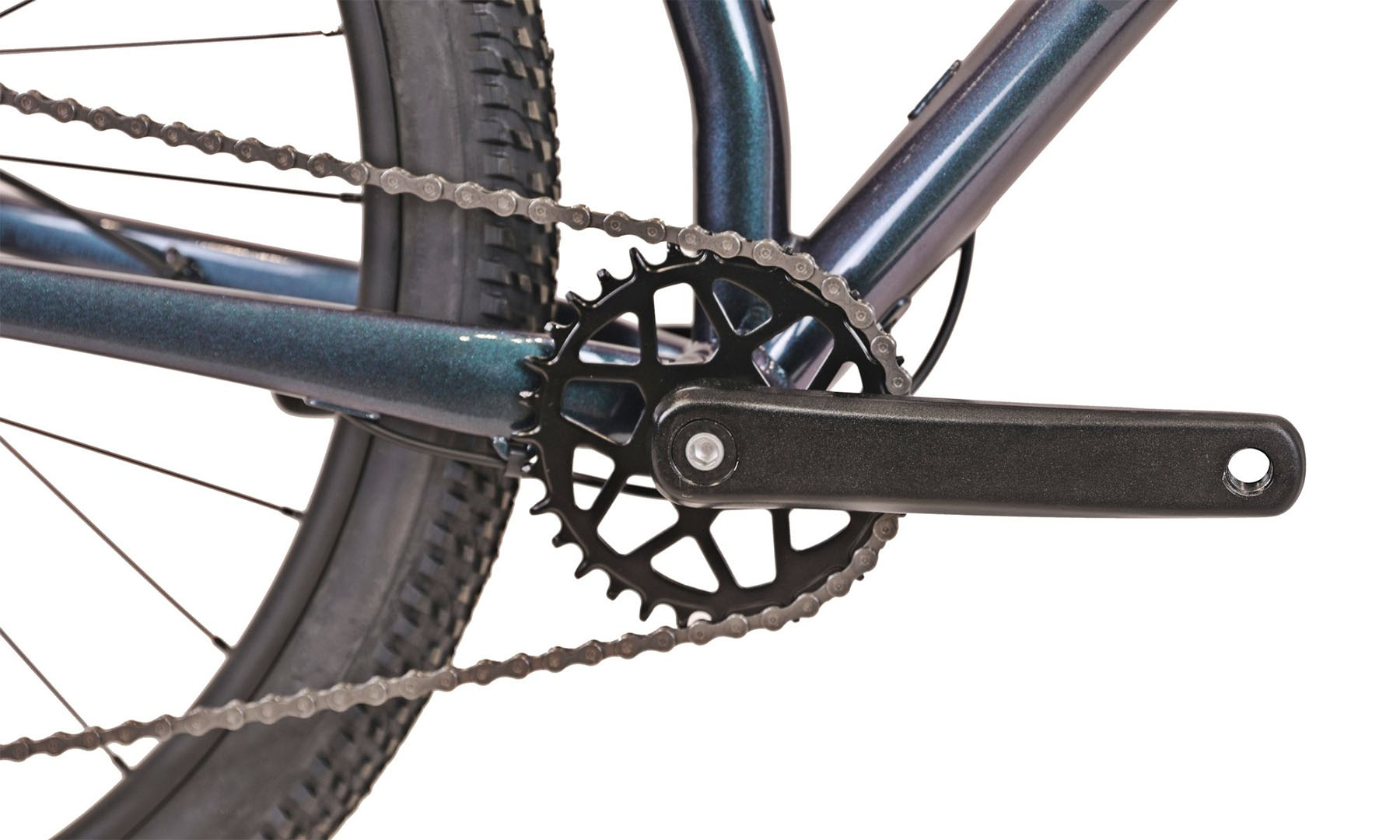 Велосипед Cyclone SX 29" размер рамы XL 2024 Зеленый (хамелеон) 5