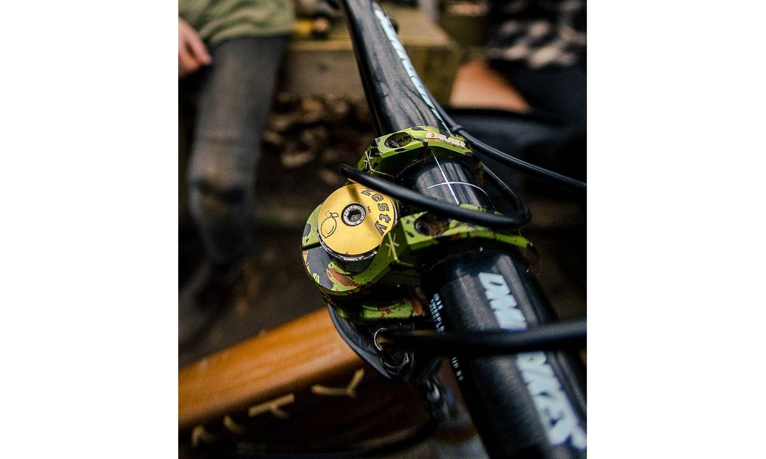 Вынос DMR Defy35+ SE Stem - Liquid Camo Green 3