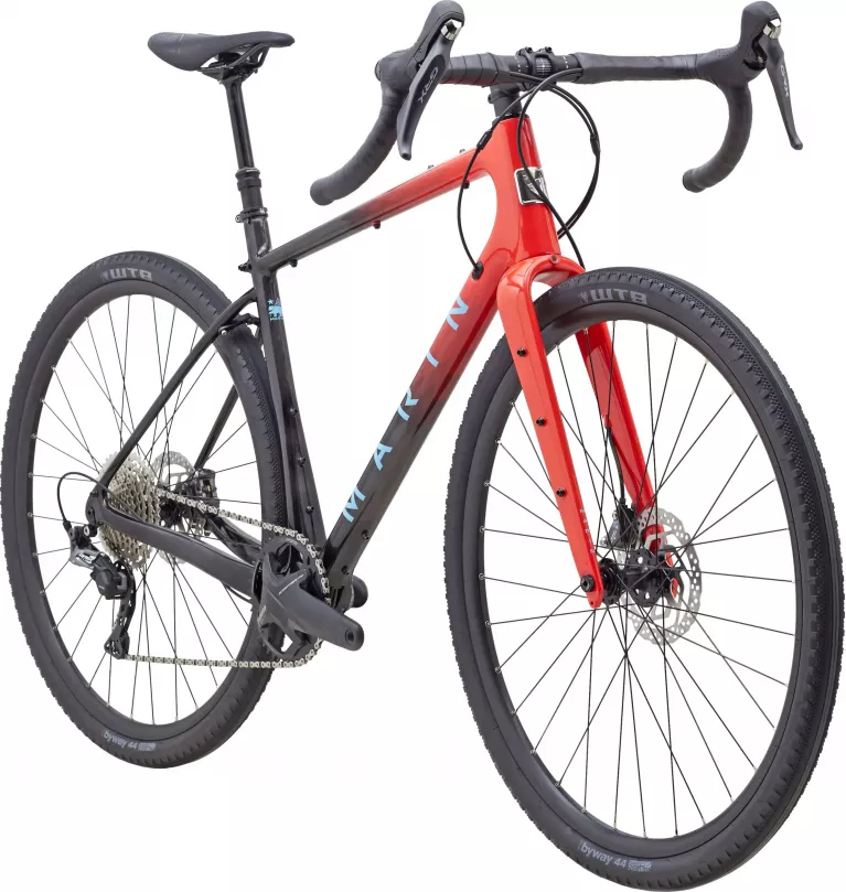 Велосипед Marin HEADLANDS 2 28" размер XL, рама 58см 2023 Черно-красный 2