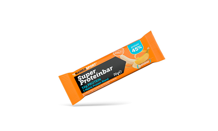 Фотография Протеиновый батончик 45% Namedsport SUPERPROTEINBAR 70 г Банан