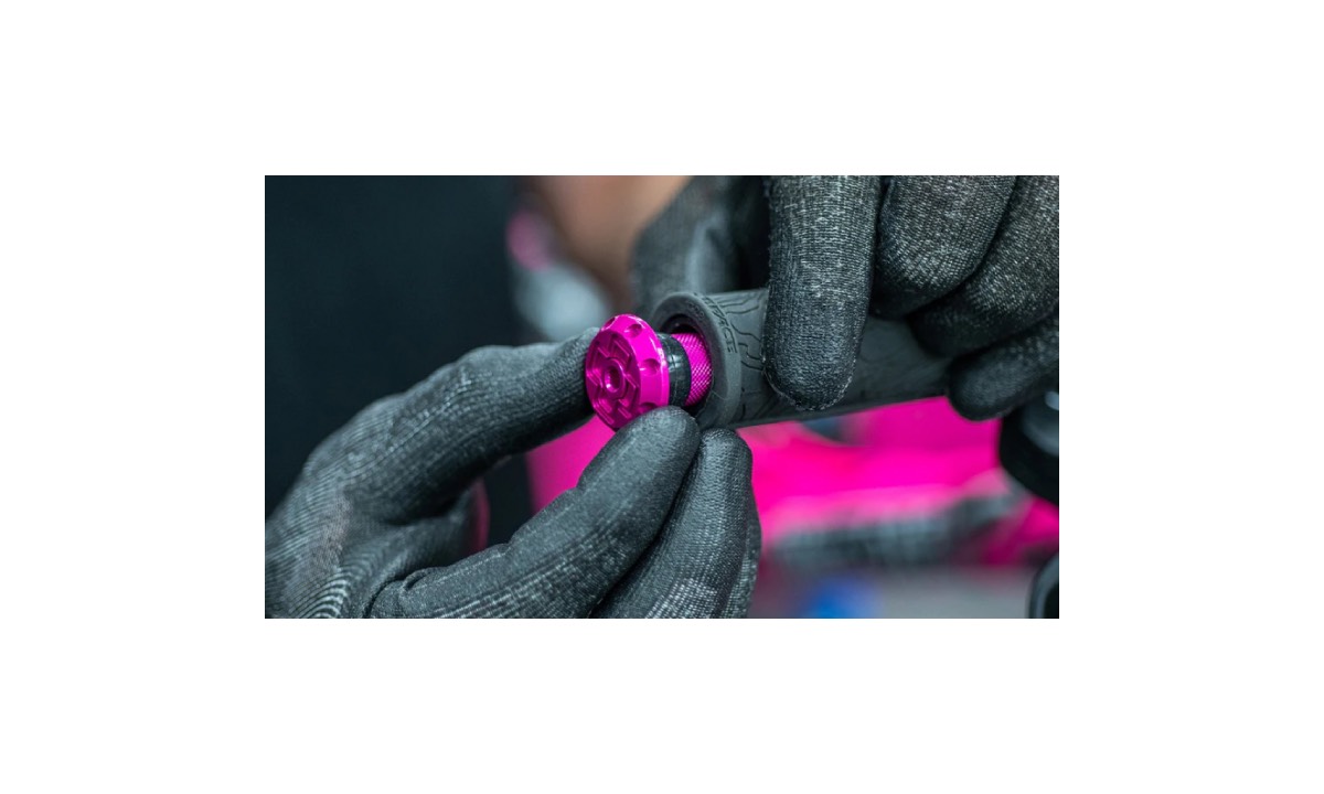 ЗАГЛУШКИ РУЛЯ MUC-OFF STEALTH KIT СЕРЫЕ 3