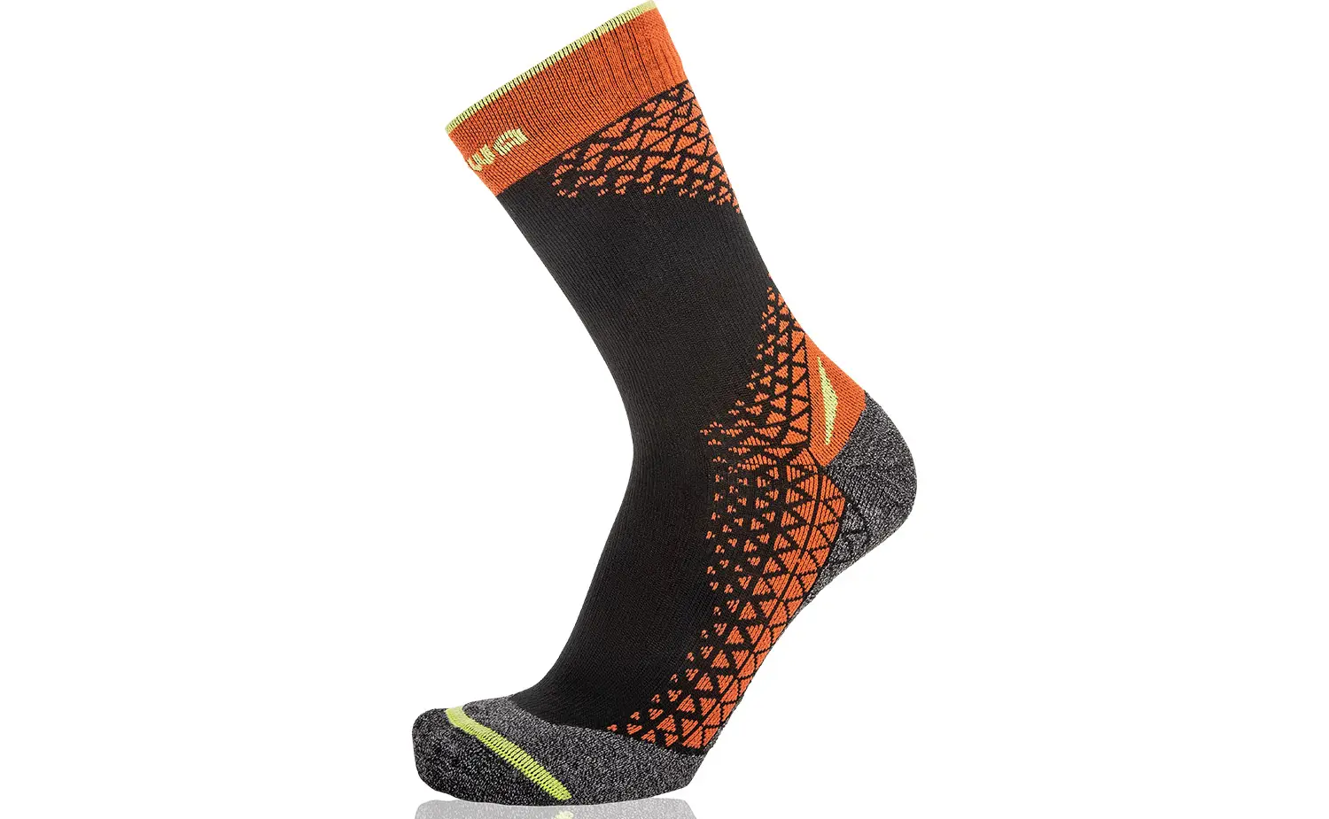 Фотографія Шкарпетки для туризму LOWA SL Performance Mid black-orange розмір 39-40