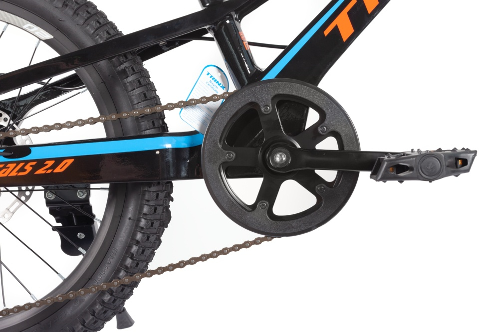 Велосипед Trinx SEALS 2.0 20" Black-Red-Blue 5