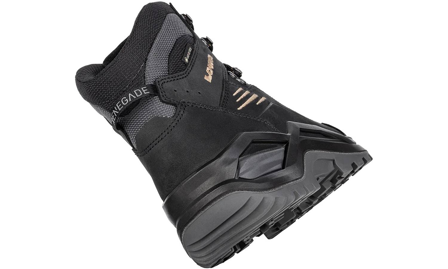 Ботинки мужские LOWA Renegade Evo GTX MID black-dune размер 42.5 3