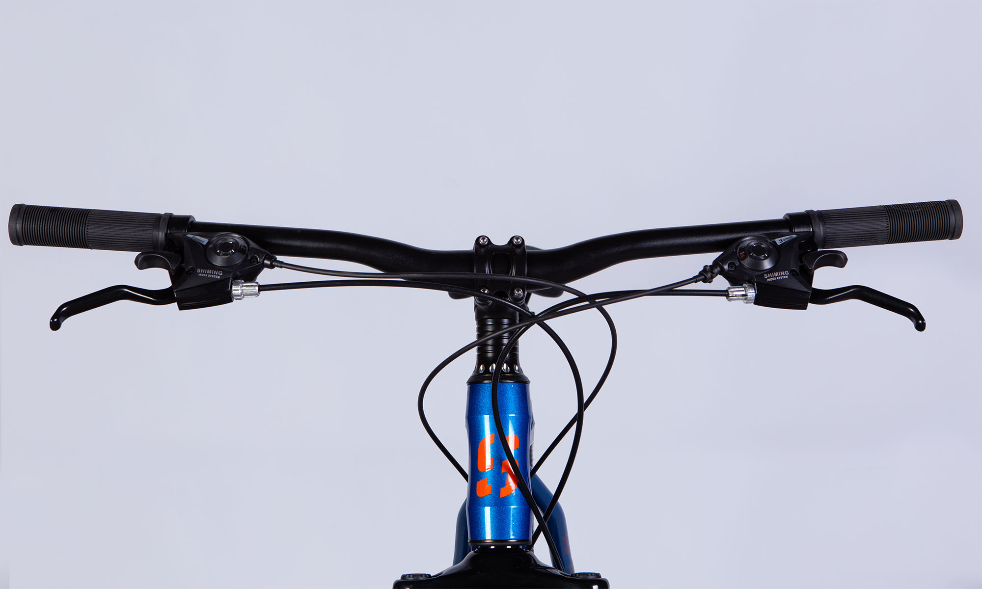 Велосипед SPACE MERCURY DD FR, 29", размер L, рама 20", 2025, сине-оранжевый 4