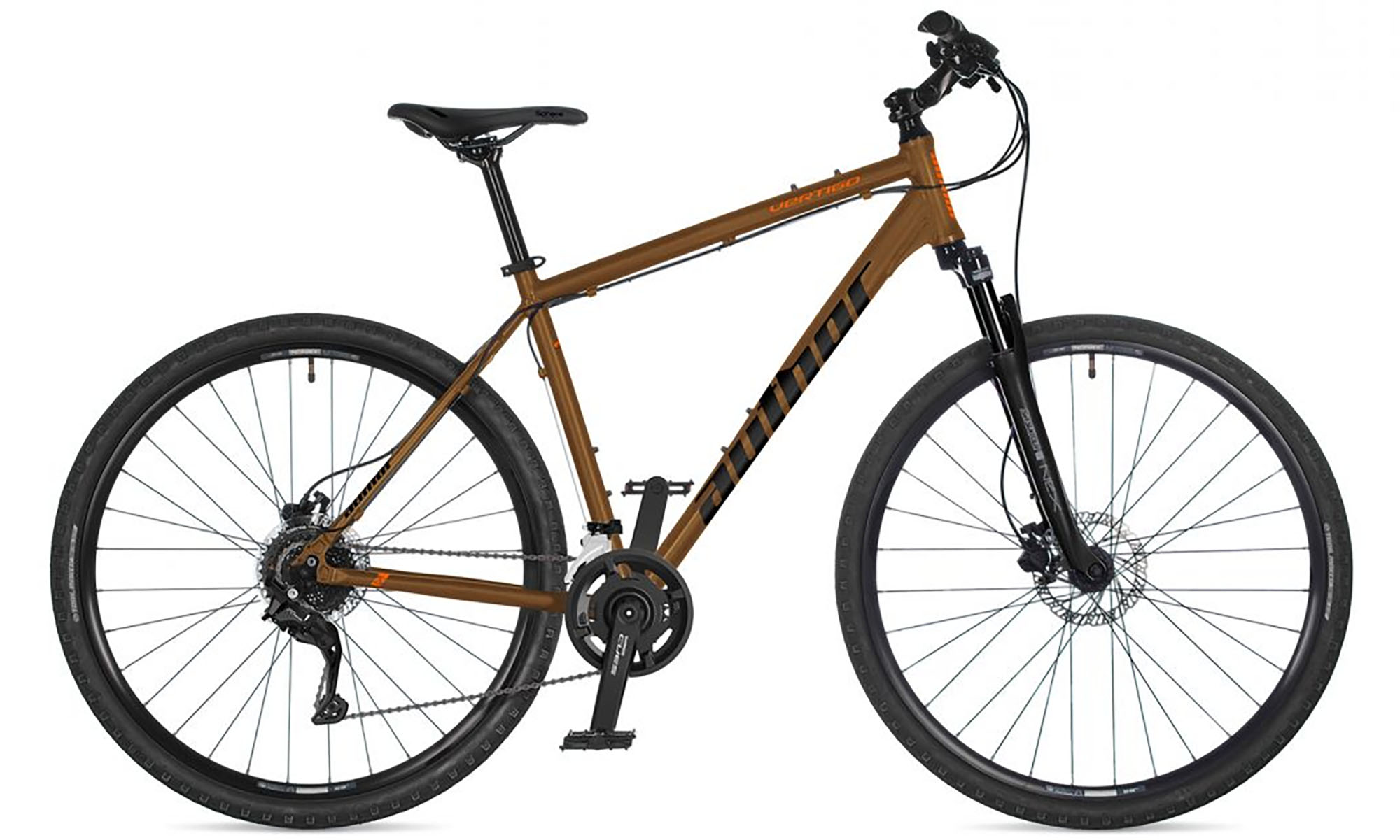 Велосипед AUTHOR VERTIGO 28", размер L, рама 20", год 2026, Коричневый 