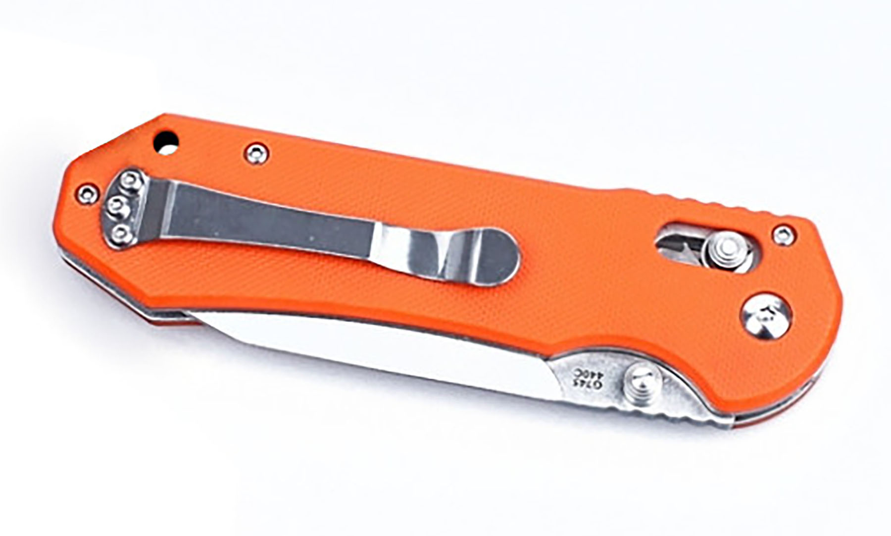 Ніж складаний Ganzo G7452P-OR помаранчевий 3 Ніж складаний Ganzo G7452P-OR помаранчевий 3