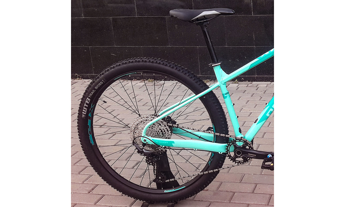 Фотография Велосипед POLYGON XTRADA 7 29" 2021, размер L, Бирюзовый 11