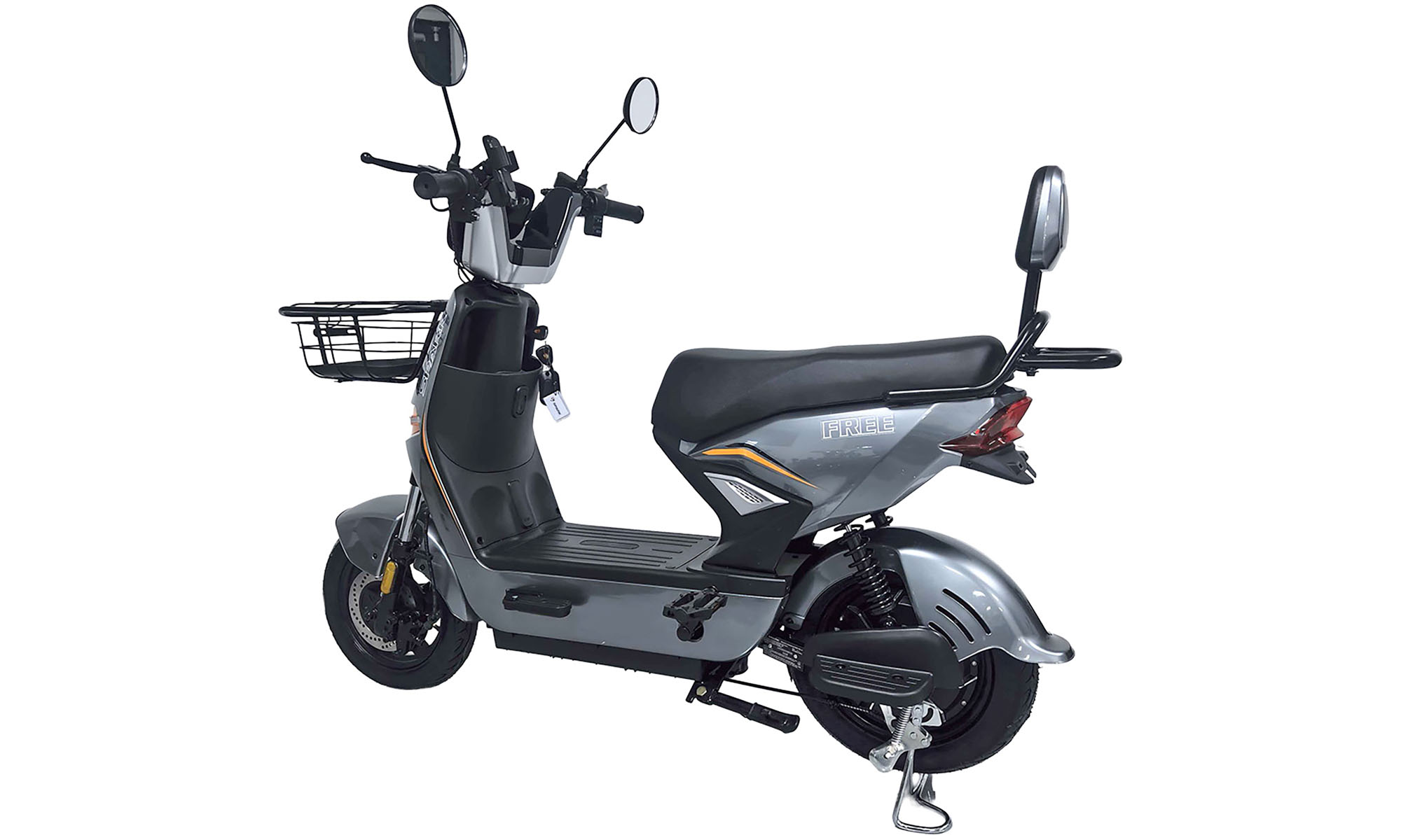 Велосипед с электромотором SPARK FREE 14", размер универсальный, год 2026, 60V/1000W/25Ah, серый 4 Велосипед с электромотором SPARK FREE 14", размер универсальный, год 2026, 60V/1000W/25Ah, серый 4