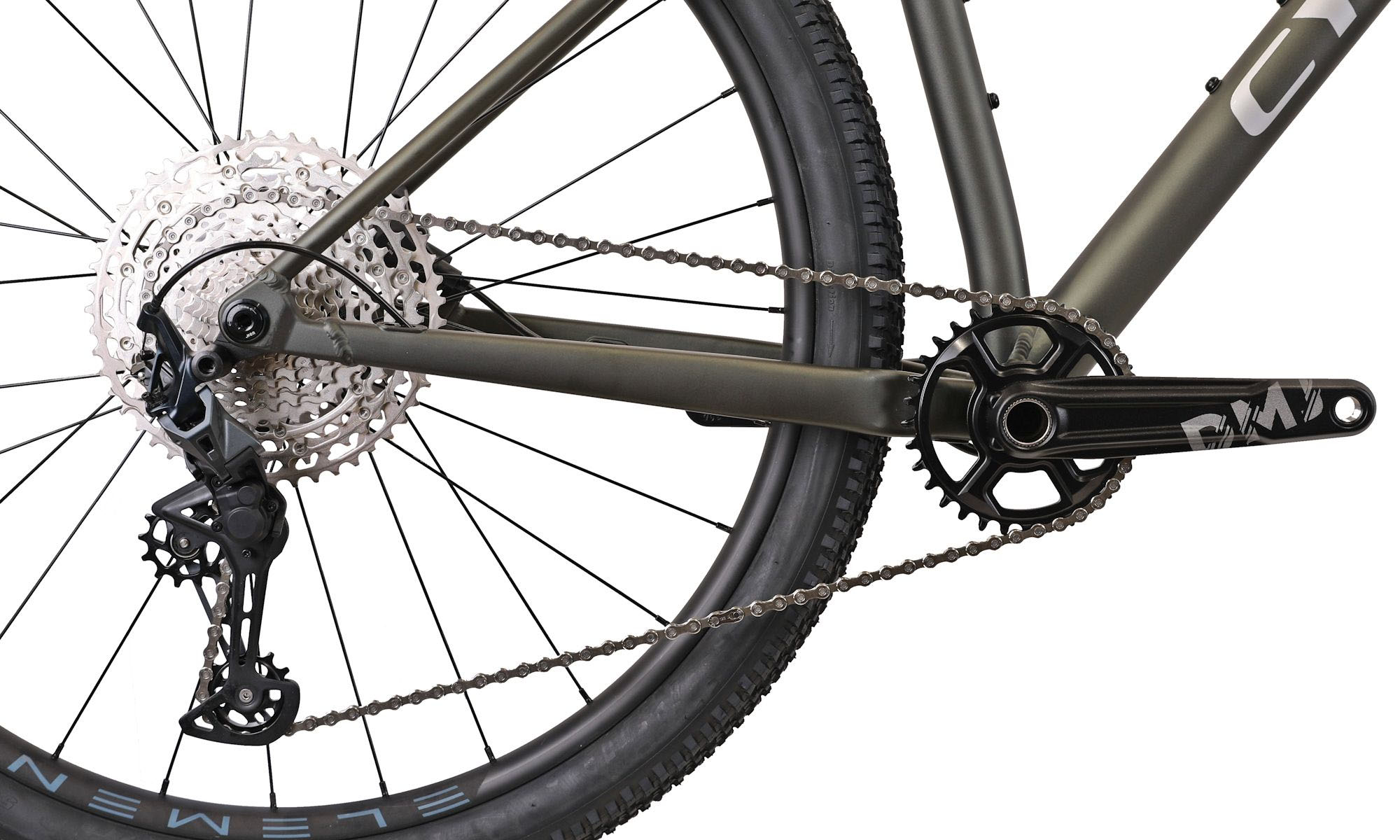 Велосипед CYCLONE SLX 29" RL, размер L, год 2026, темный зелено-серый (матовый) 6