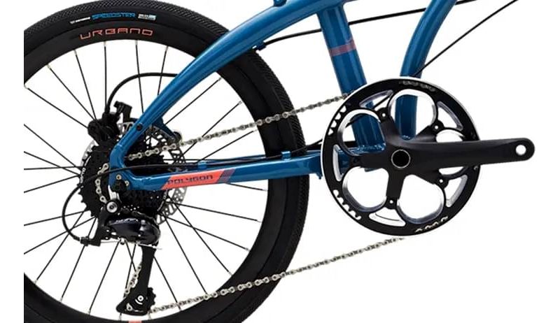 Велосипед Polygon URBANO 5 20" 2021 blue 4