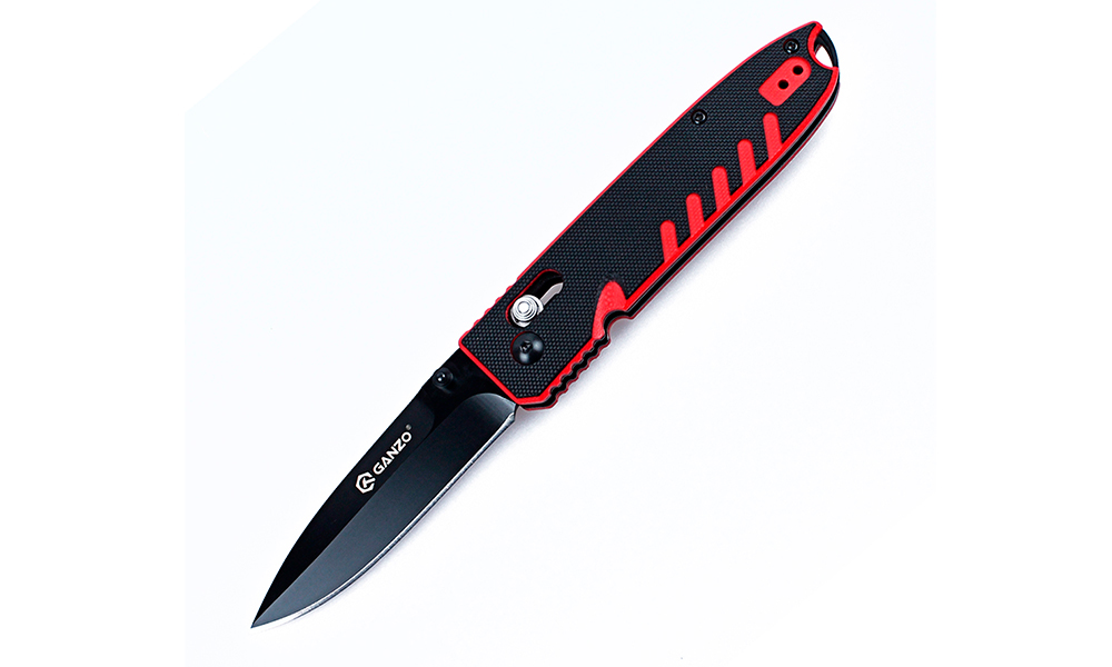 Фотография Складной нож Ganzo G746-3-RB черно-красный