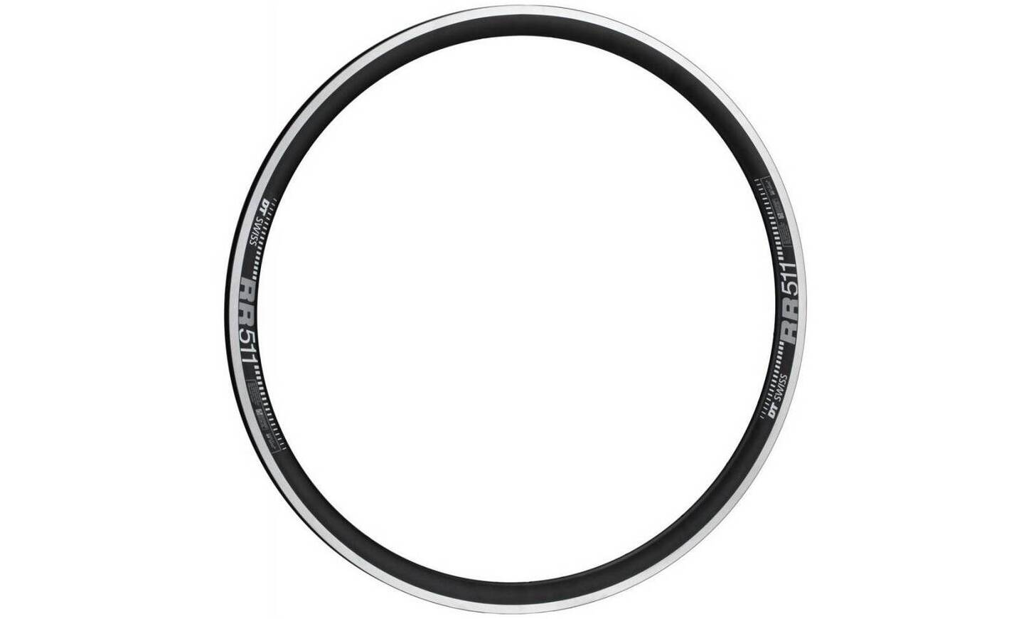 Обод DT Swiss RR 511, 29", размер 622×18 мм, 28 отверстий, ниппель Presta, ободные тормоза, черный 