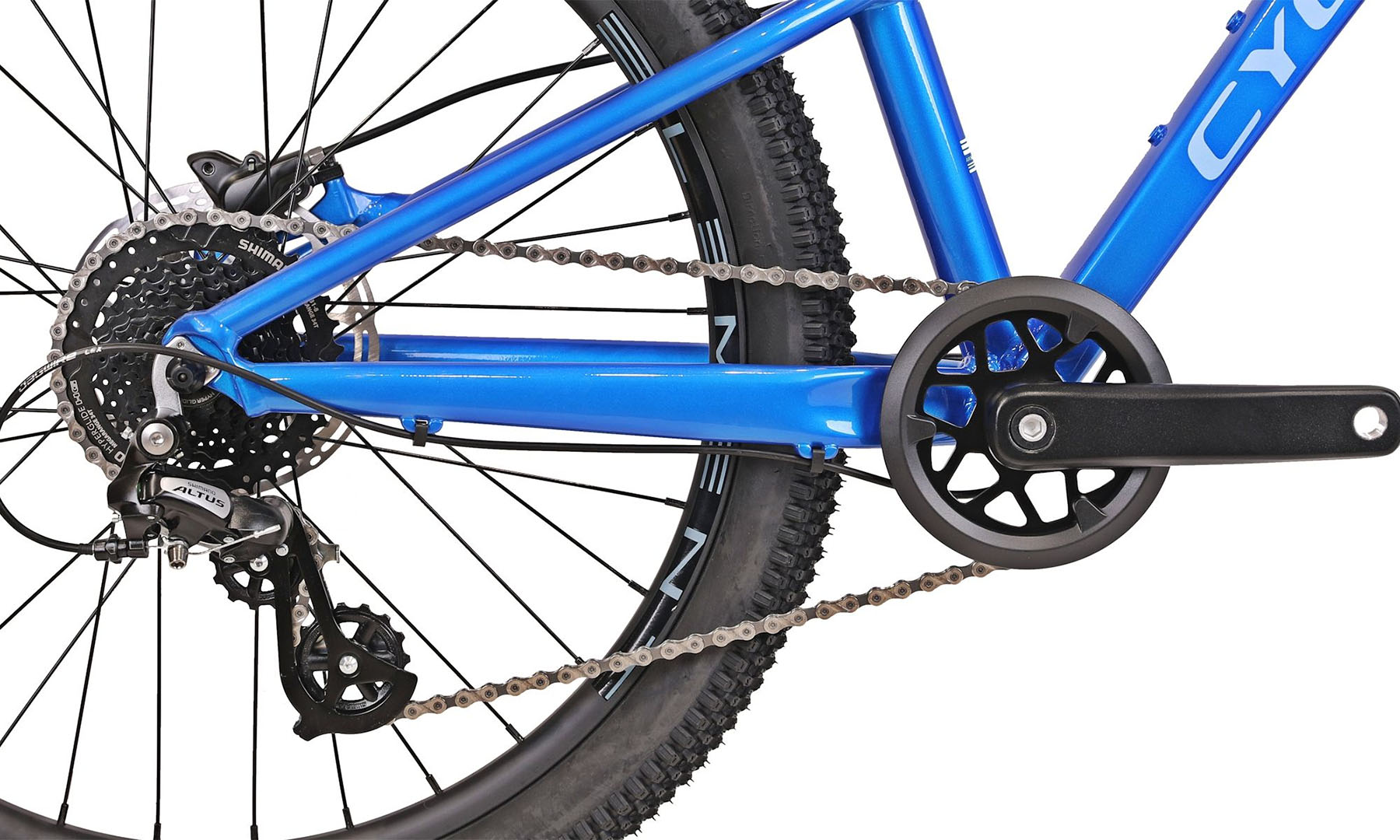 Велосипед Cyclone DREAM 24" размер рамы XXS 2024 Синий 3