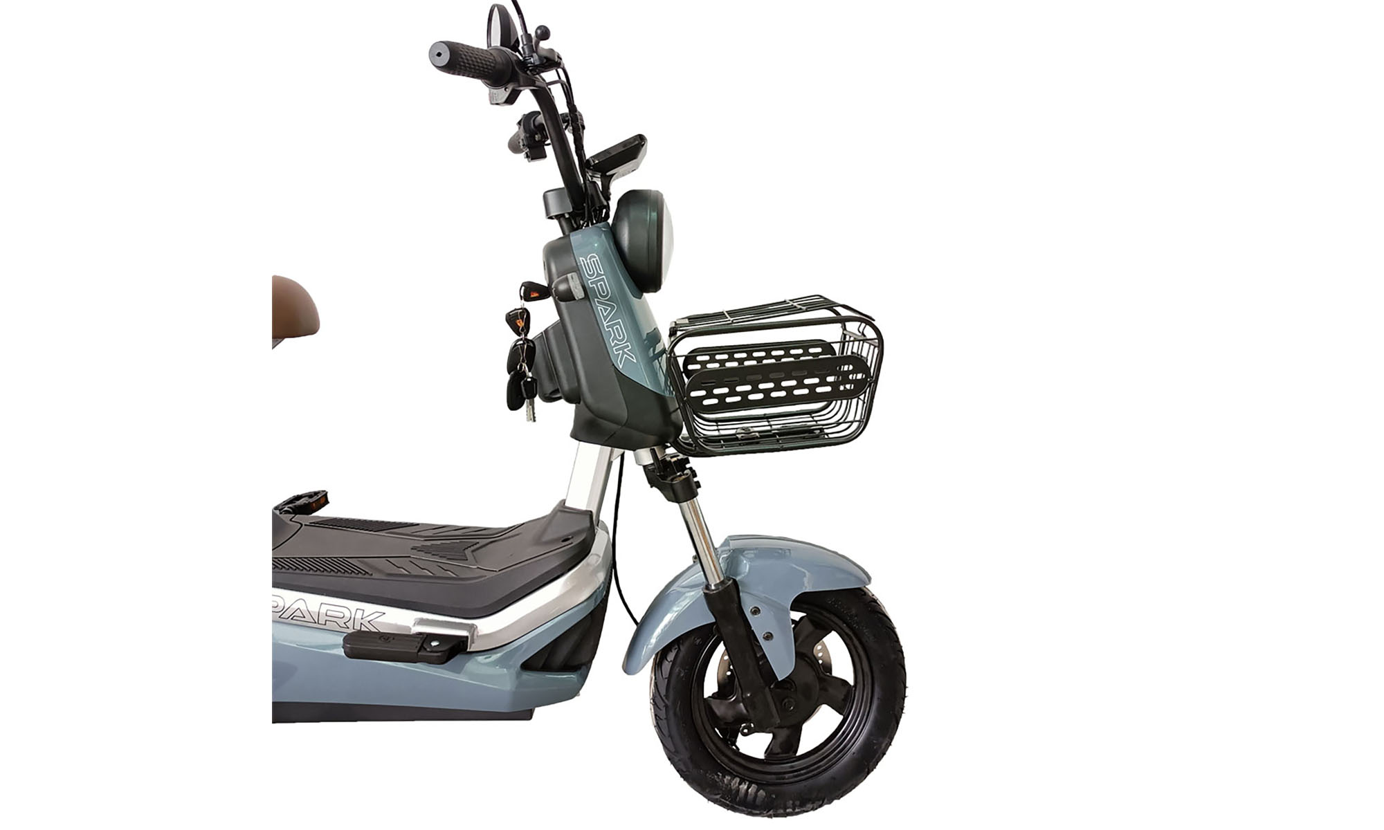 Электровелосипед SPARK GLIDE 14" 60V/500W/20Ah, Зеленый шалфей 2