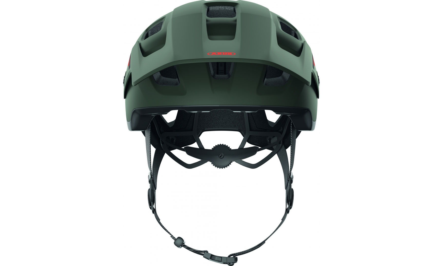 Велошолом спортивний ABUS MODROP MIPS olive green, розмір L (57-61 см), темно-зелений 4