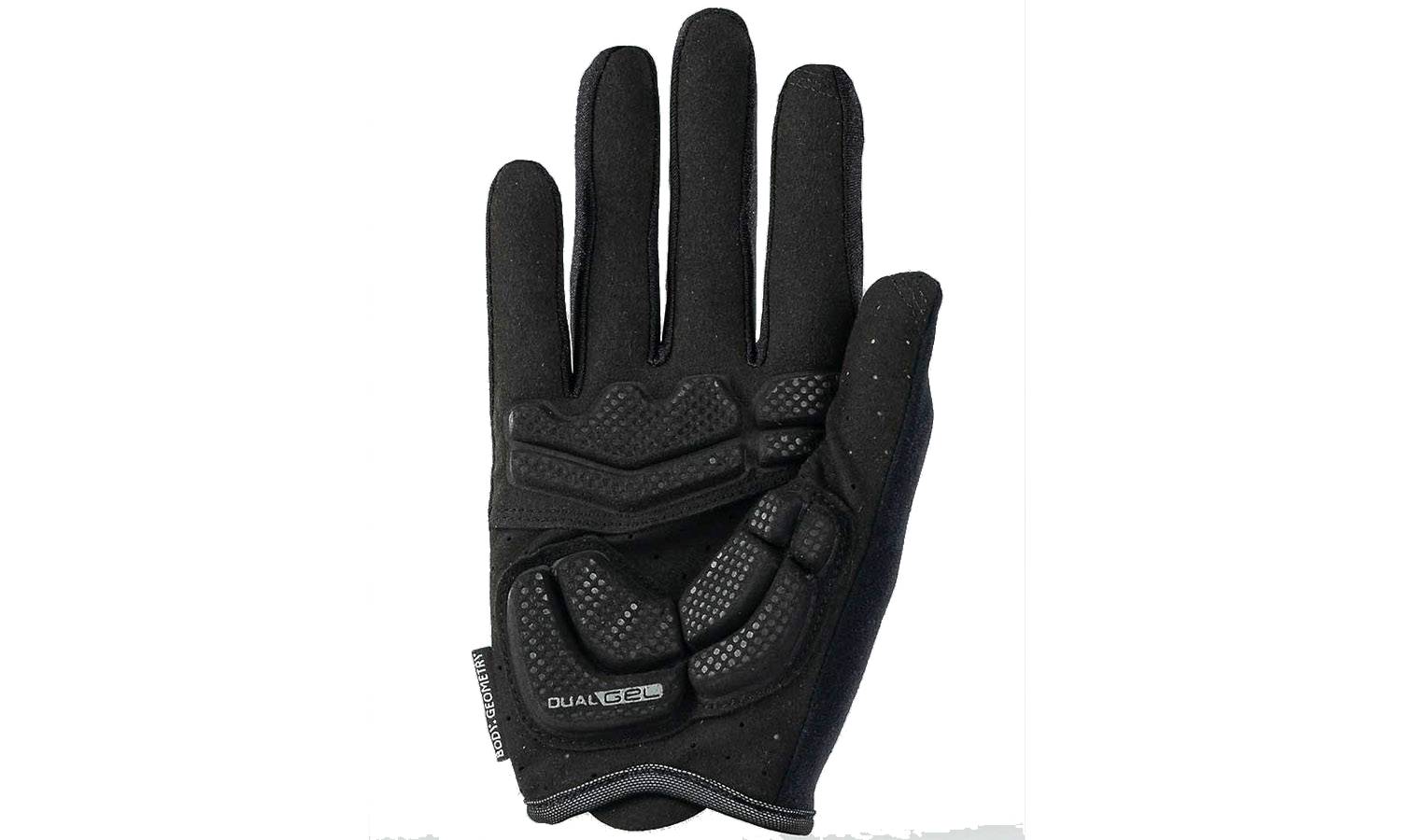 Фотографія Велоперчатки Specialized BG DUAL GEL GLOVE LF BLK розмір S (67119-1002) 2