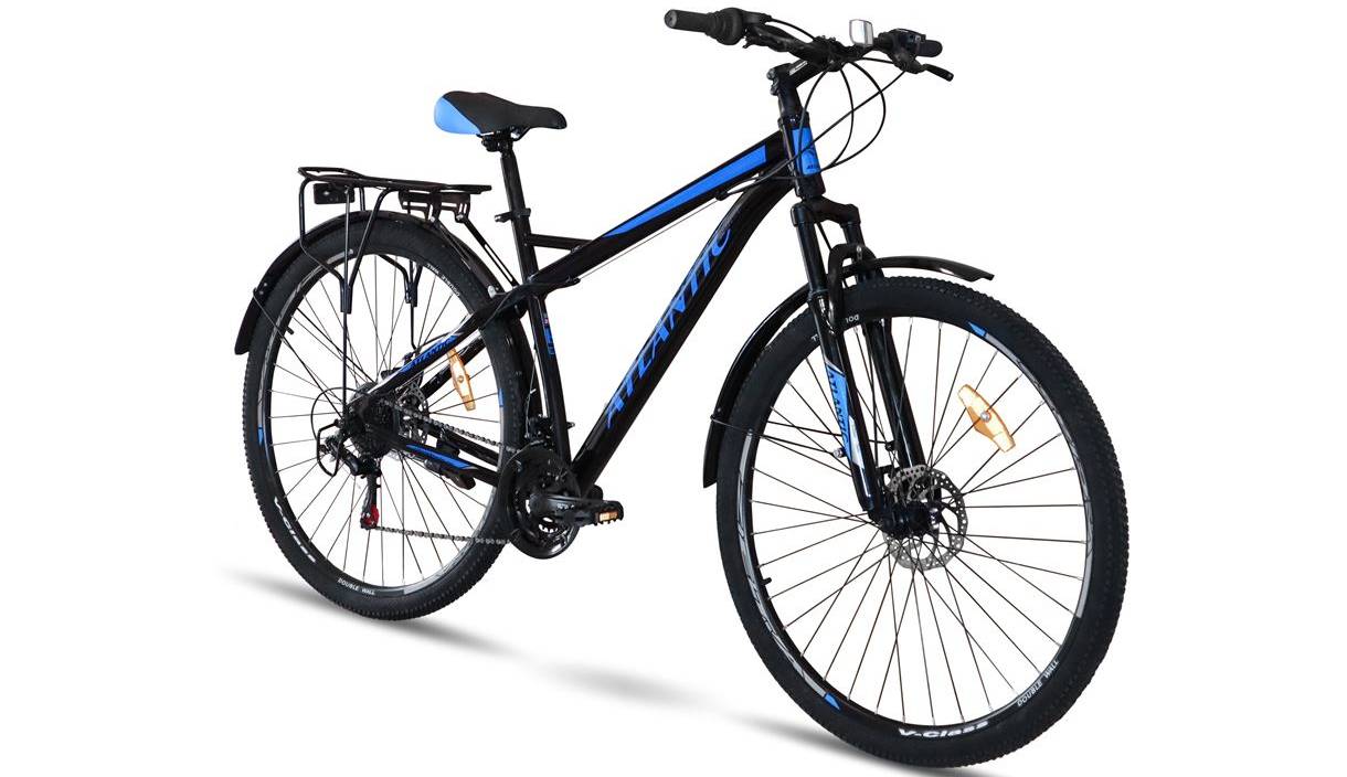 Велосипед Atlantic Proton NS 27,5" розмір M рама 17 2024 Чорно-синій 3