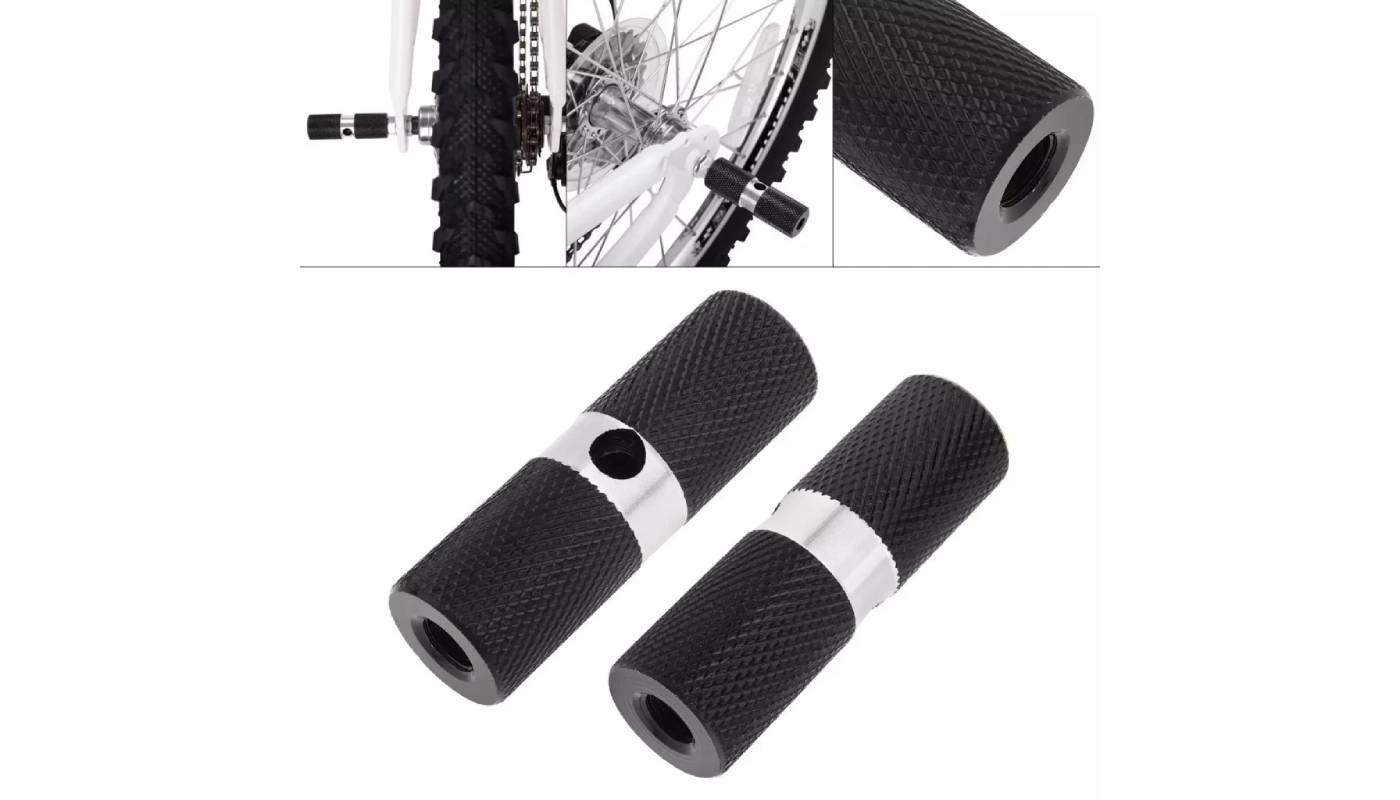Пеги Duuti, для BMX пара, M10, 70мм, алюминий, черный 2