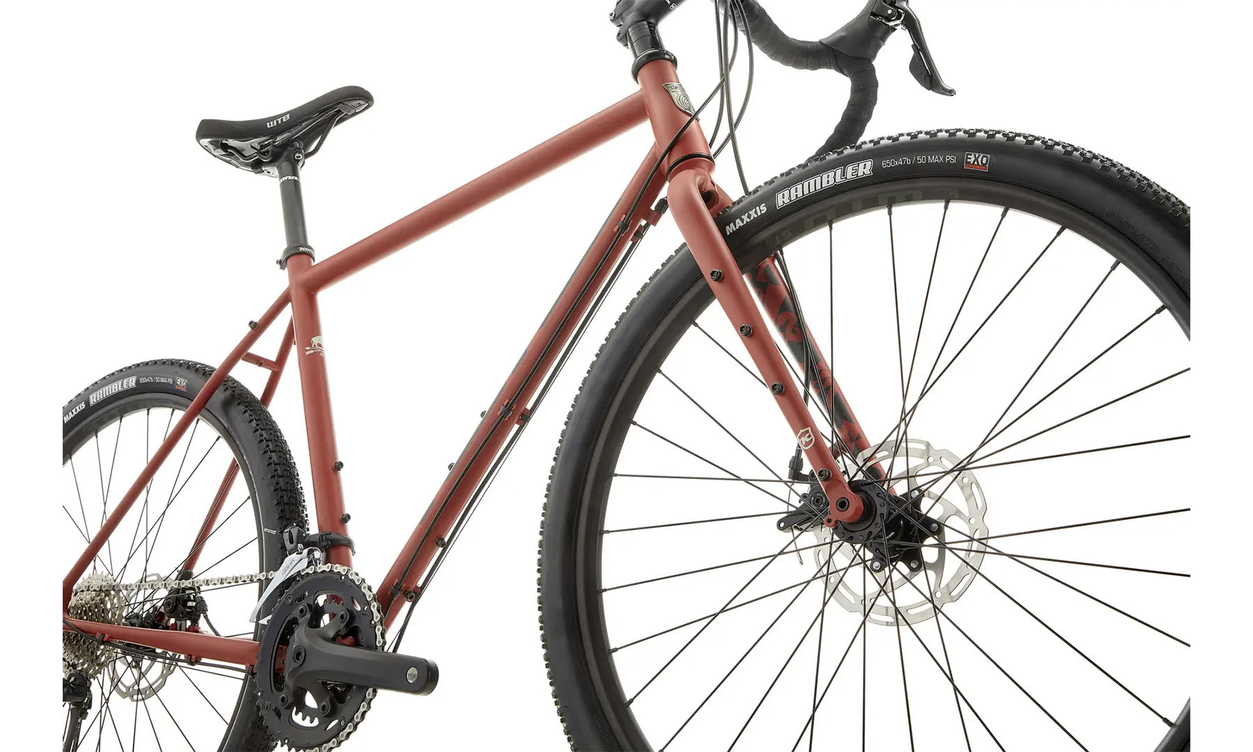 Велосипед гравійний Kona Rove 27.5", розмір рами М (54 см), 2024, Bloodstone 9