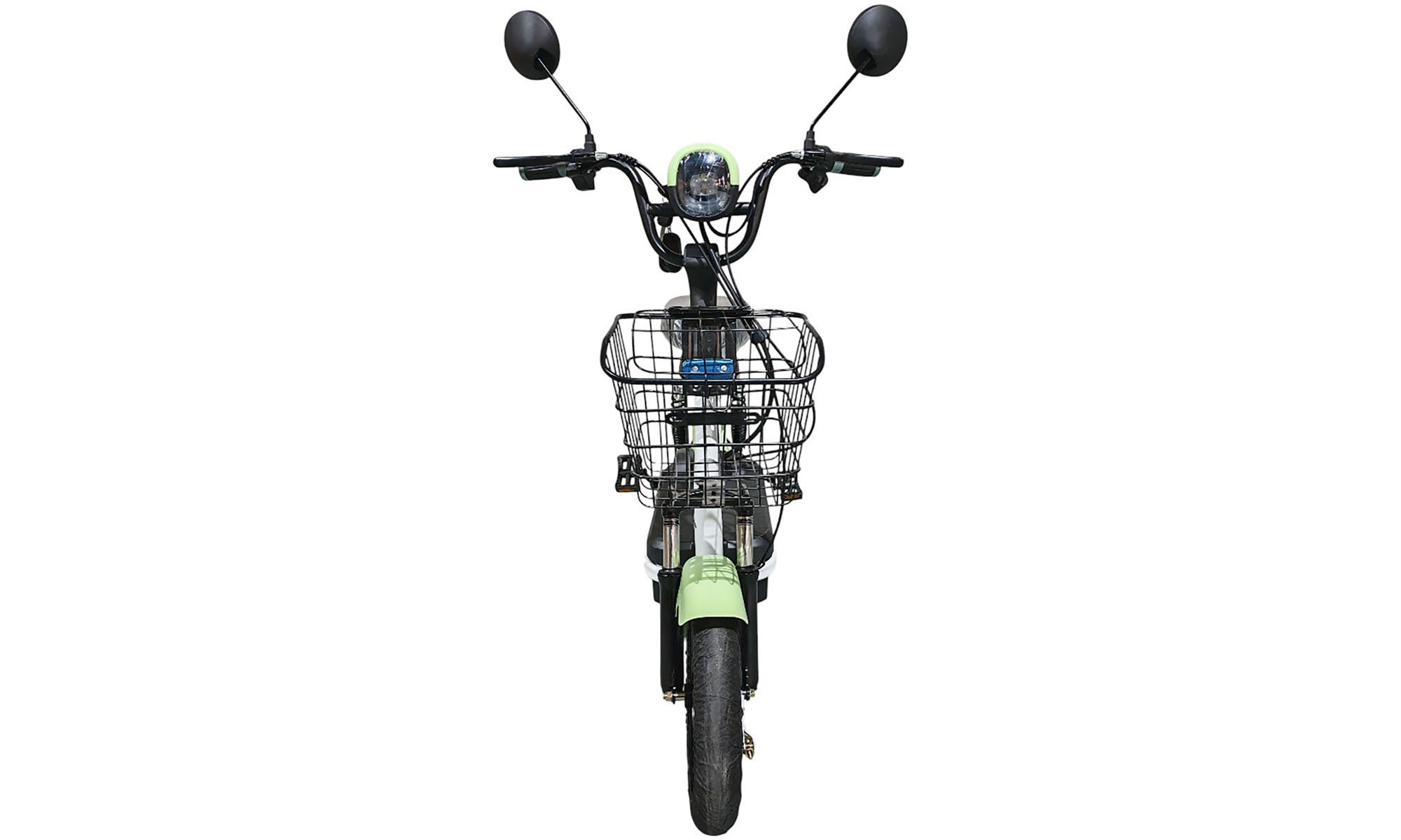 Велосипед с электромотором SPARK COMPACT 14", 48V/400W/12Ah, год 2026, Зеленый 3