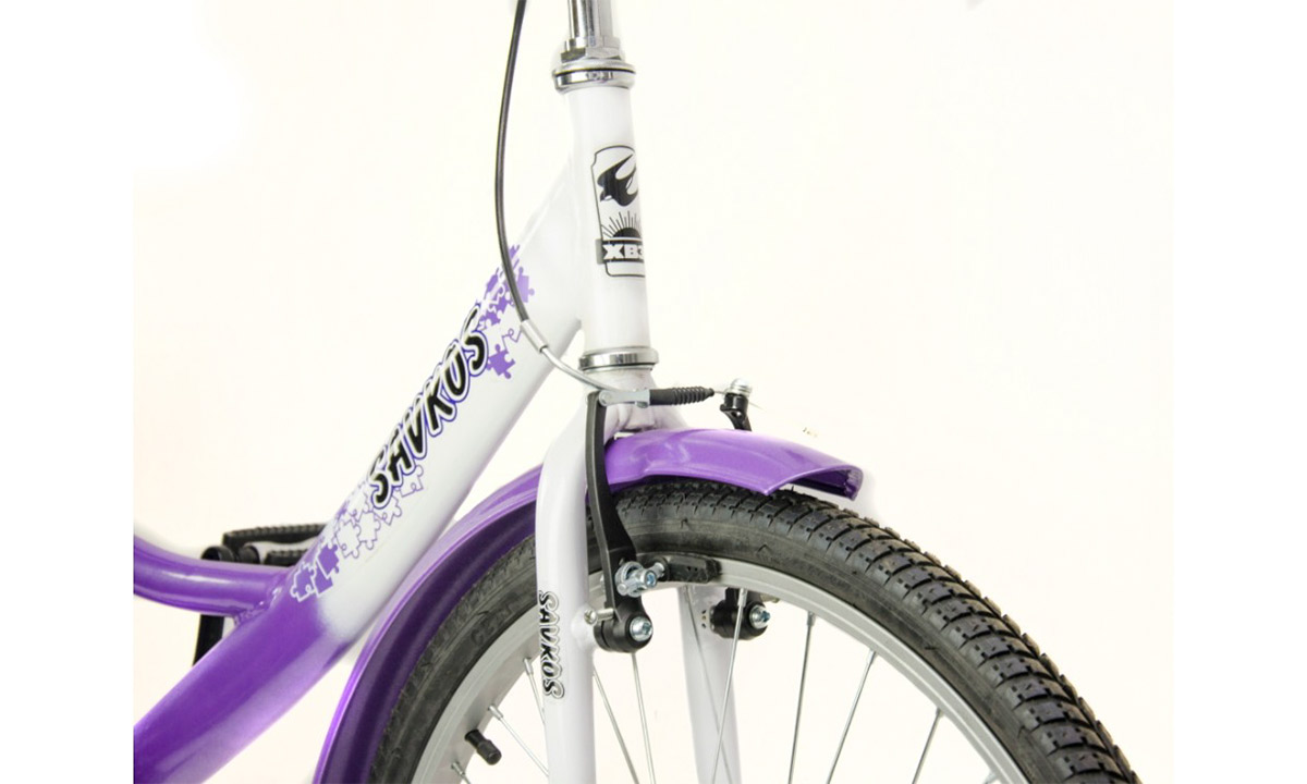 Фотография Велосипед подростковый 24" ХВЗ Teenager CZ 01-2 (2020) 2020 Фиолетовый 5