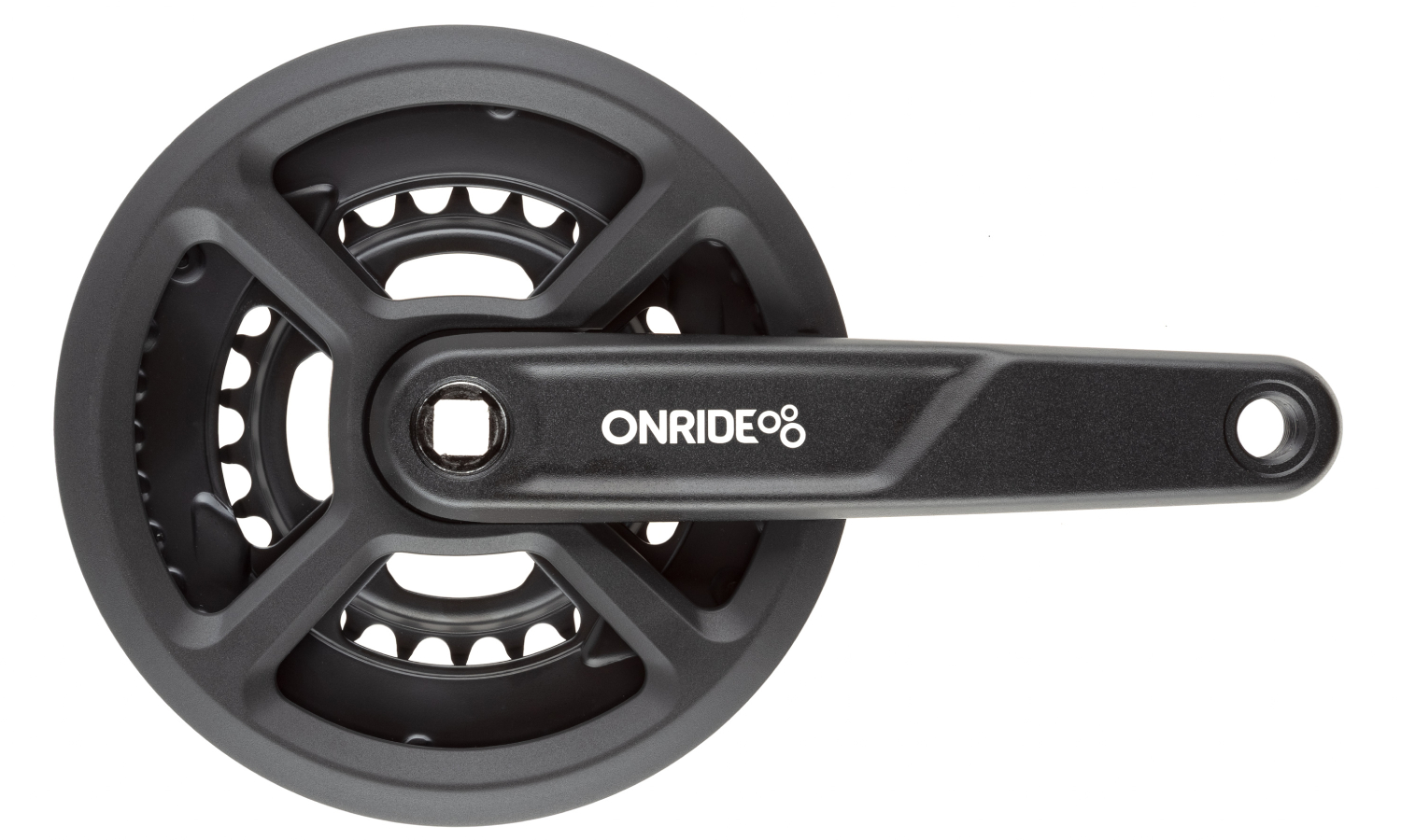 Комплект шатунов ONRIDE Duet 1110P, под квадрат, 175 мм, 40-26T, на 11/10/9 ск., черный Комплект шатунов ONRIDE Duet 1110P, под квадрат, 175 мм, 40-26T, на 11/10/9 ск., черный
