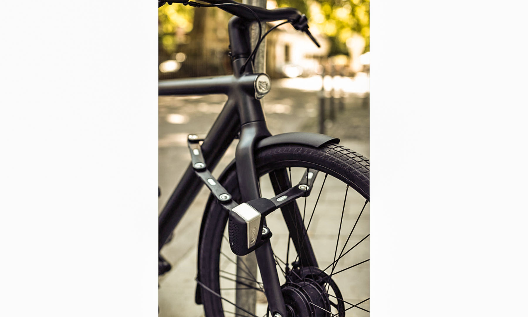 Замок сегментний ABUS 6500KA/90 Bordo Granit Xplus Alarm чорний + кріплення SH 2