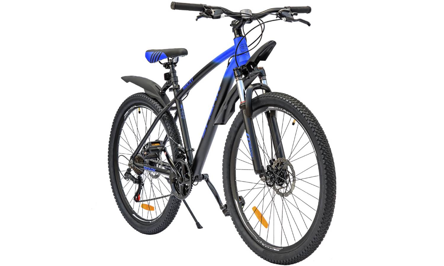 Велосипед Spark Mount 27,5" розмір М рама 17" 2025 чорний з синім (м) 10