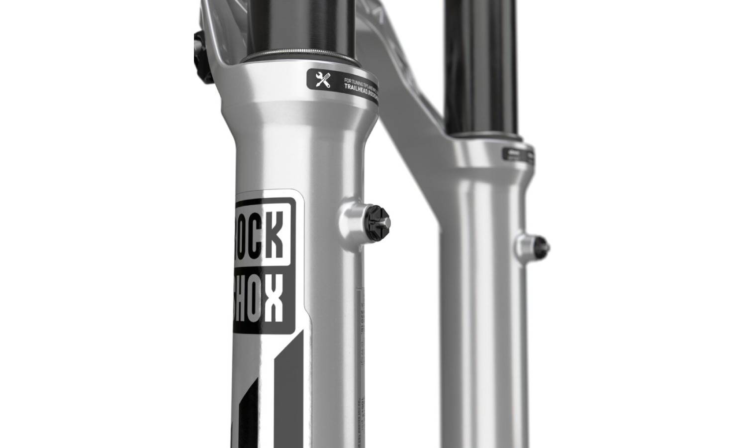 Вилка RockShox Pike Ultimate Charger 3 RC2 - Crown 27.5" Boost™ 15x110 140mm Silver Alum Str Tpr 44offset DebonAir+ (includes Bolt On Fender,2 Btm Tok 5