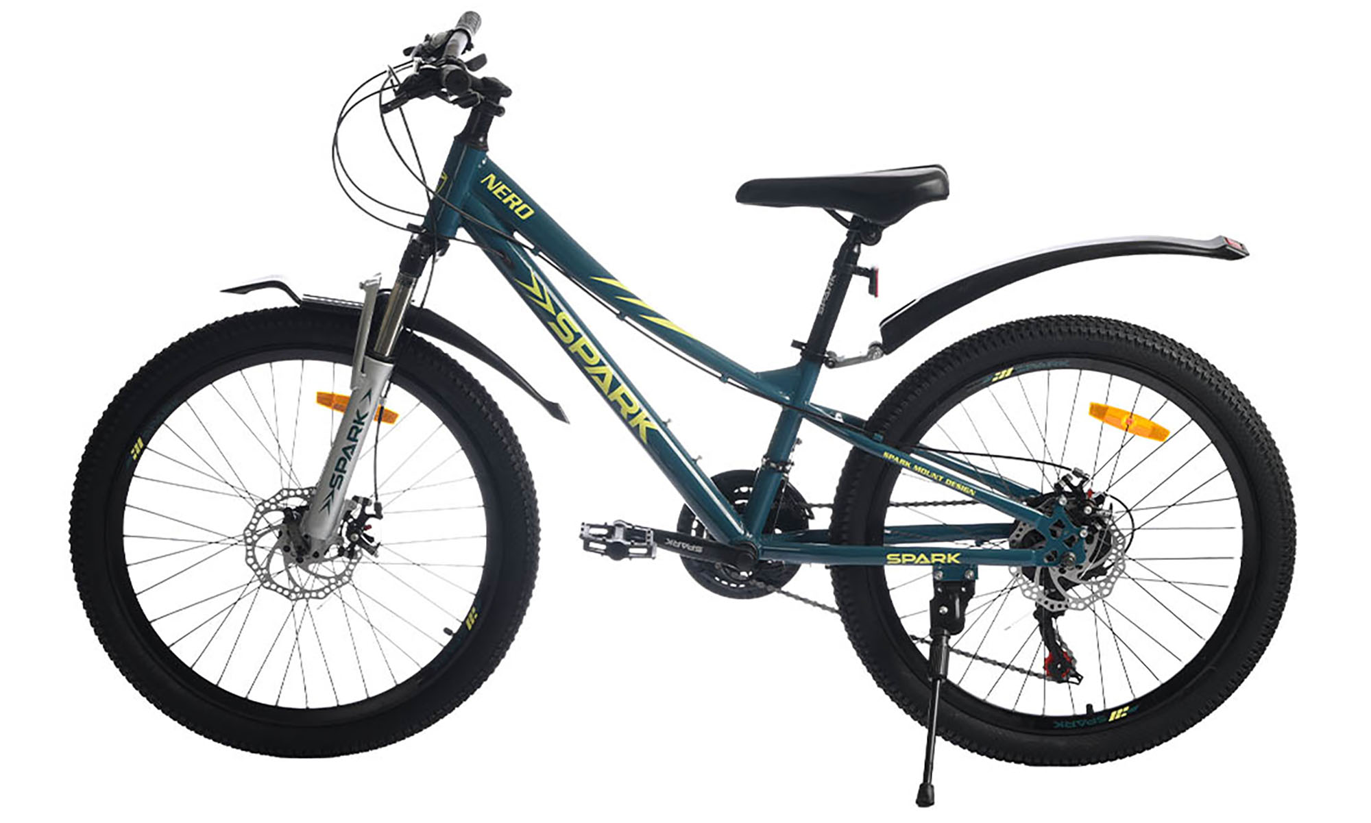 Велосипед SPARK NERO 24", размер XXS, рама 11", год 2026, темно-мятный 4